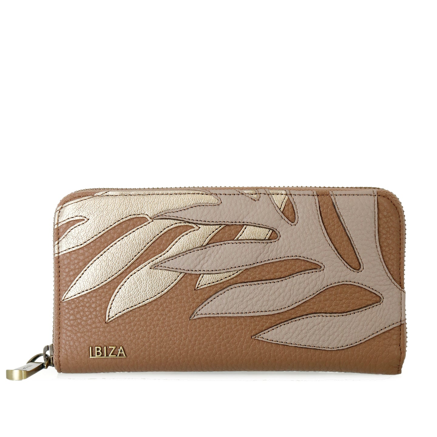 牛革 ラウンドファスナー長財布