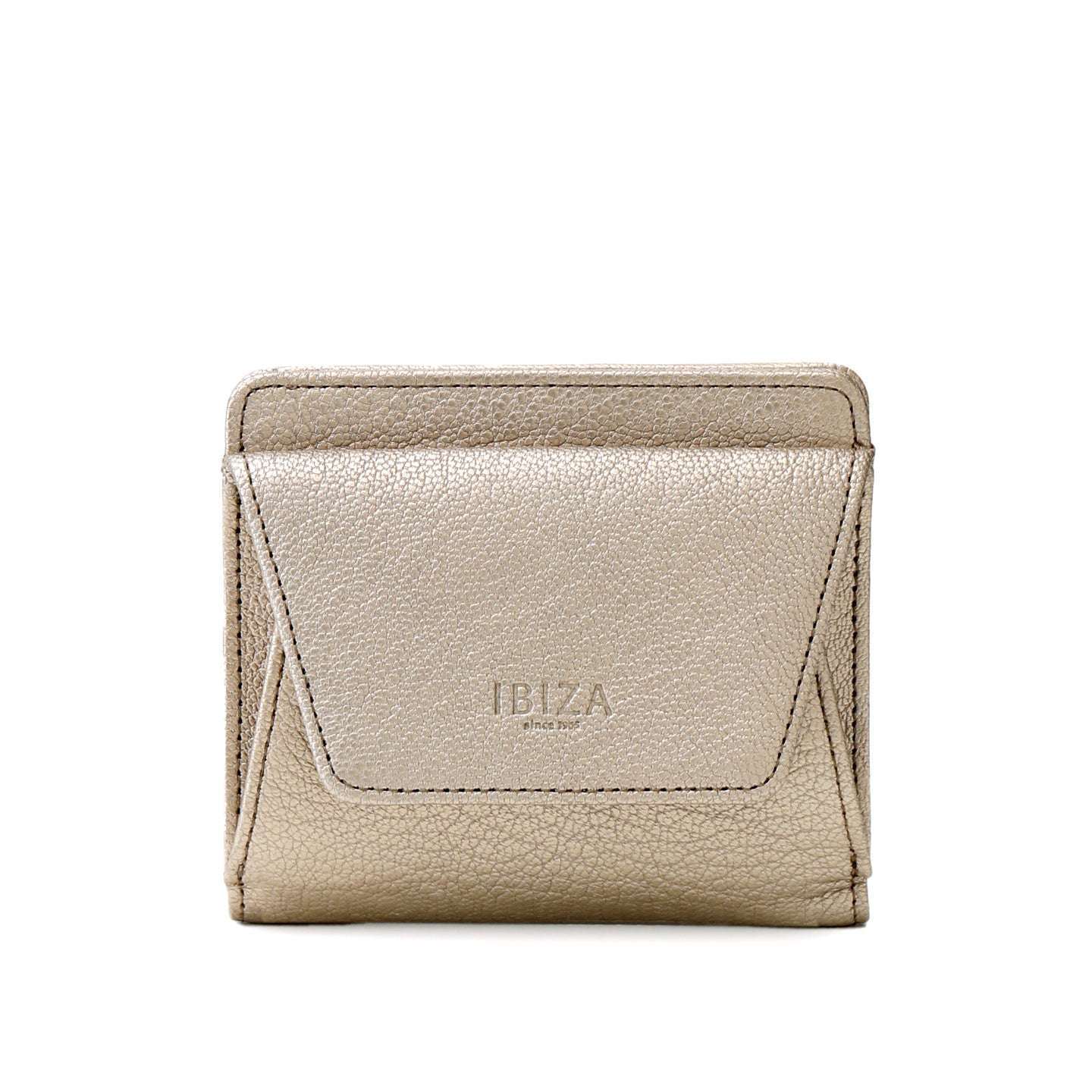 やぎ革 BOXコインケース付折り財布