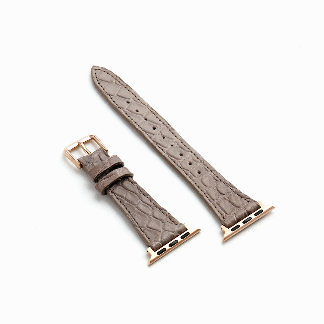Apple Watch クロコダイルレザーバンド S – イビサ オンライン