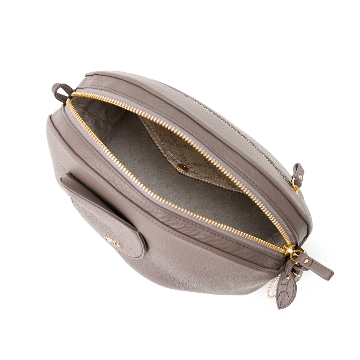 アニマーダ　牛革　ショルダーバッグ(ゾウ)