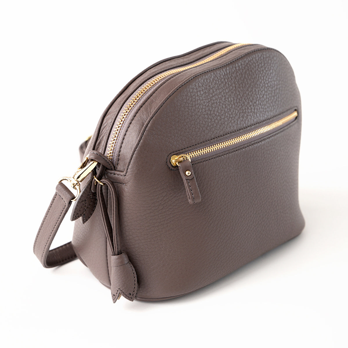 アニマーダ　牛革　ショルダーバッグ(ゾウ)