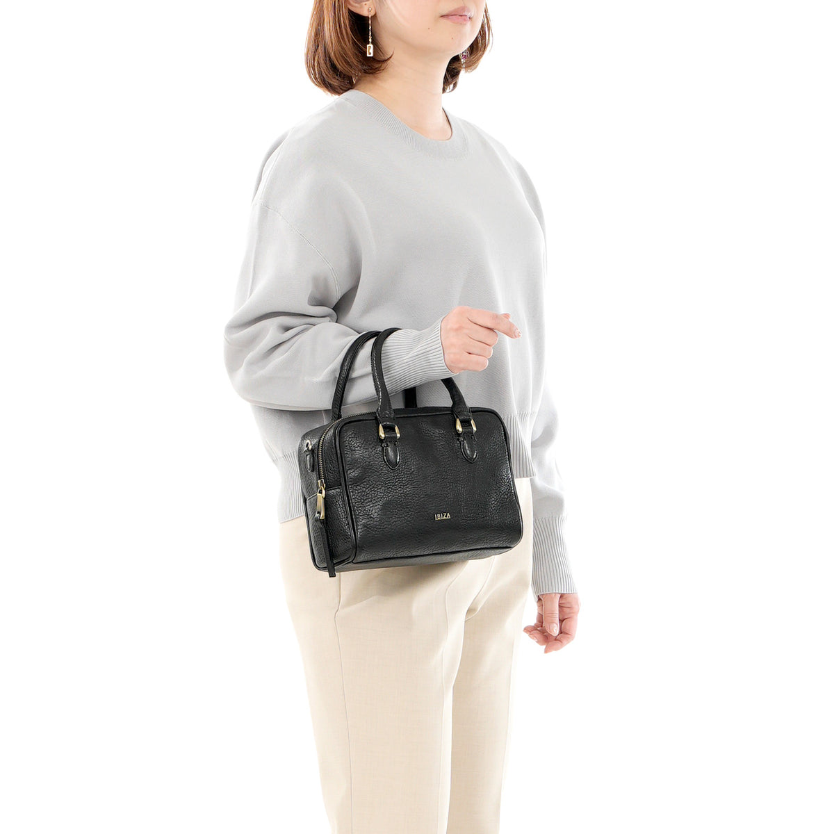 エセンシア　牛革　2WAYバッグ (S)