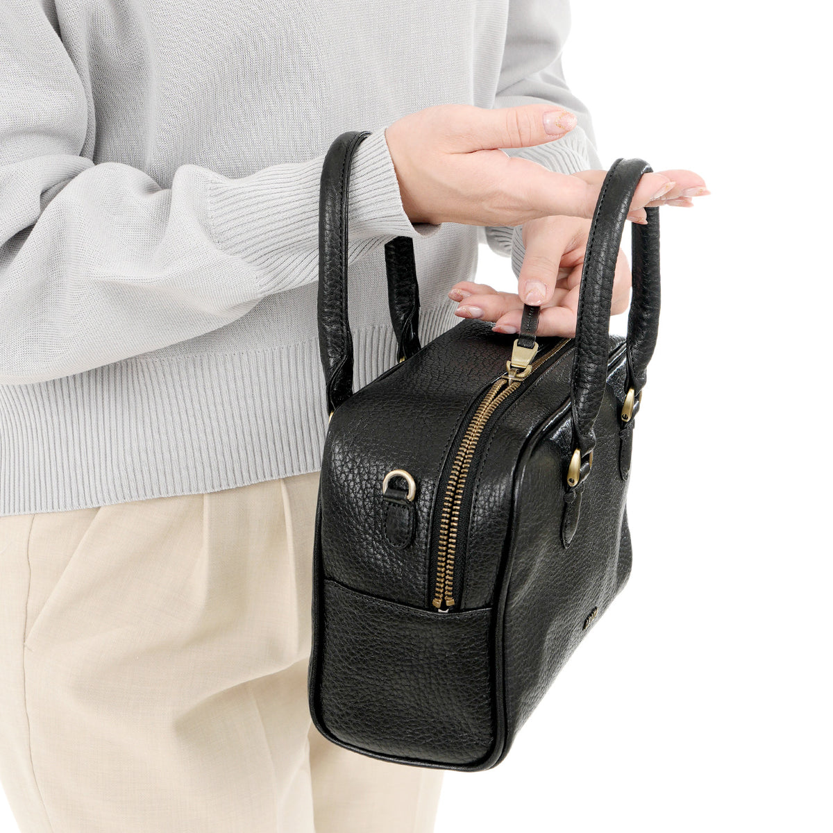 エセンシア　牛革　2WAYバッグ (S)