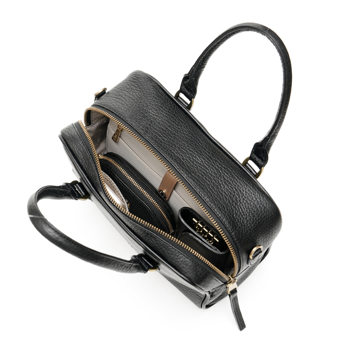 エセンシア　牛革　2WAYバッグ (S)