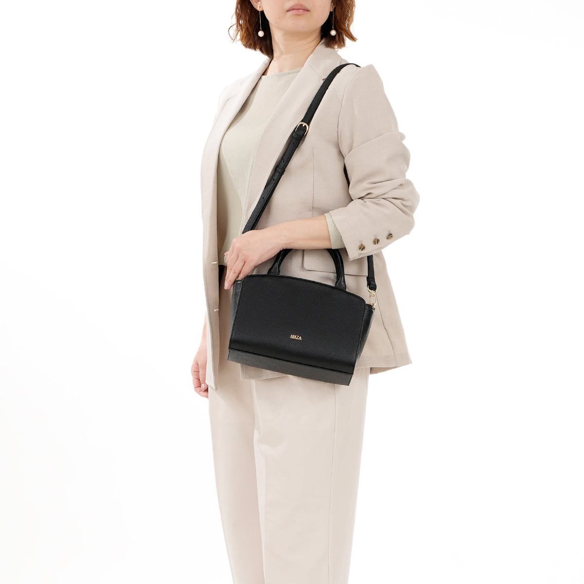 アセアーダ　牛革　2WAYバッグ (S)