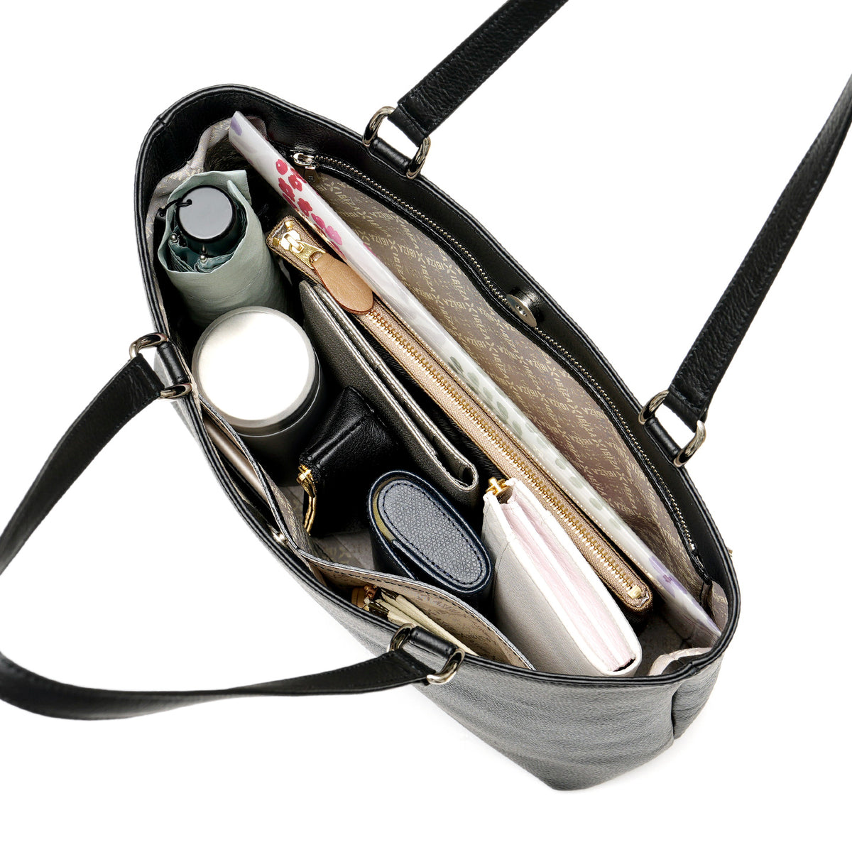 リンピード　牛革　セミショルダーバッグ