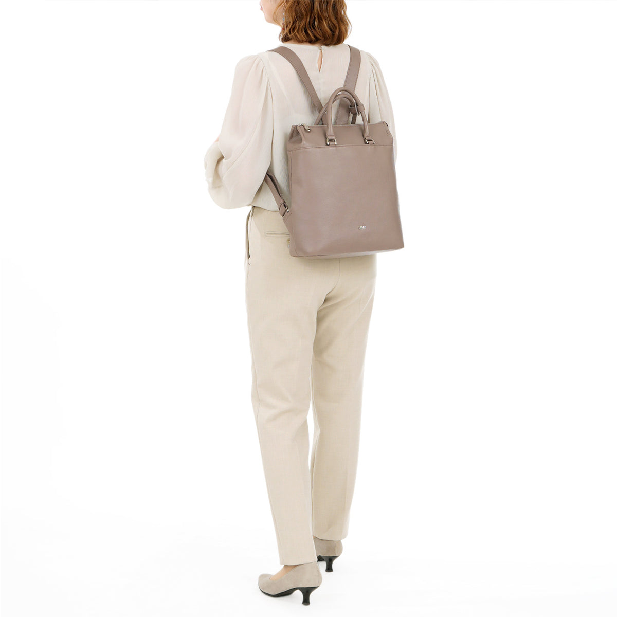 リンピード　牛革　リュック