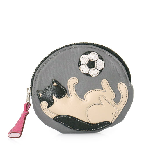 デポルテス　牛革　コインケース（サッカー）