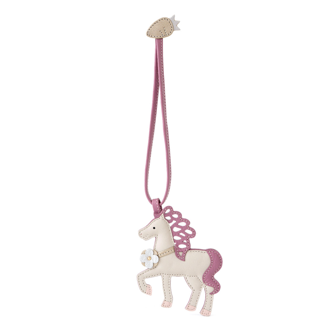 アニマーダ　牛革　チャーム（ウマ）