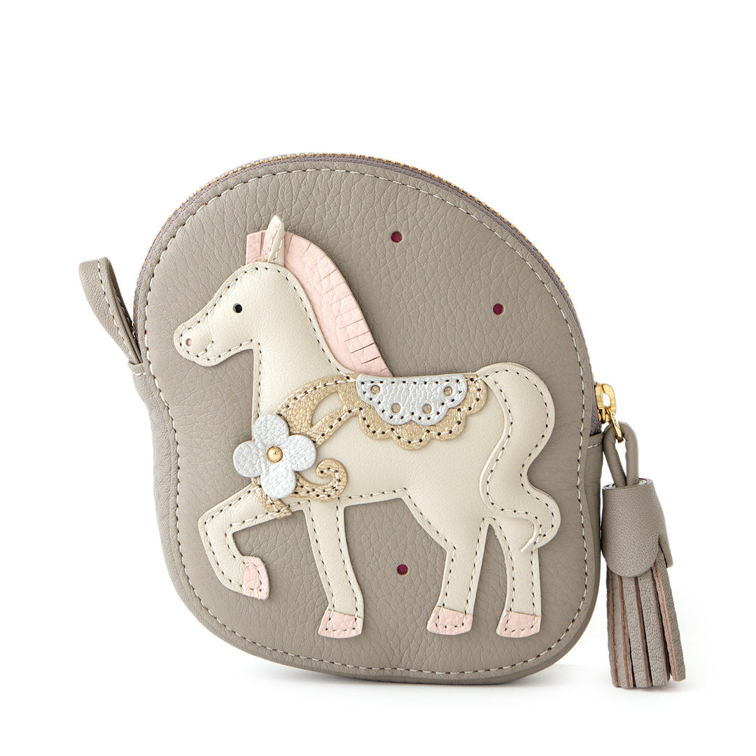 アニマーダ　牛革　マルチケース（ウマ）