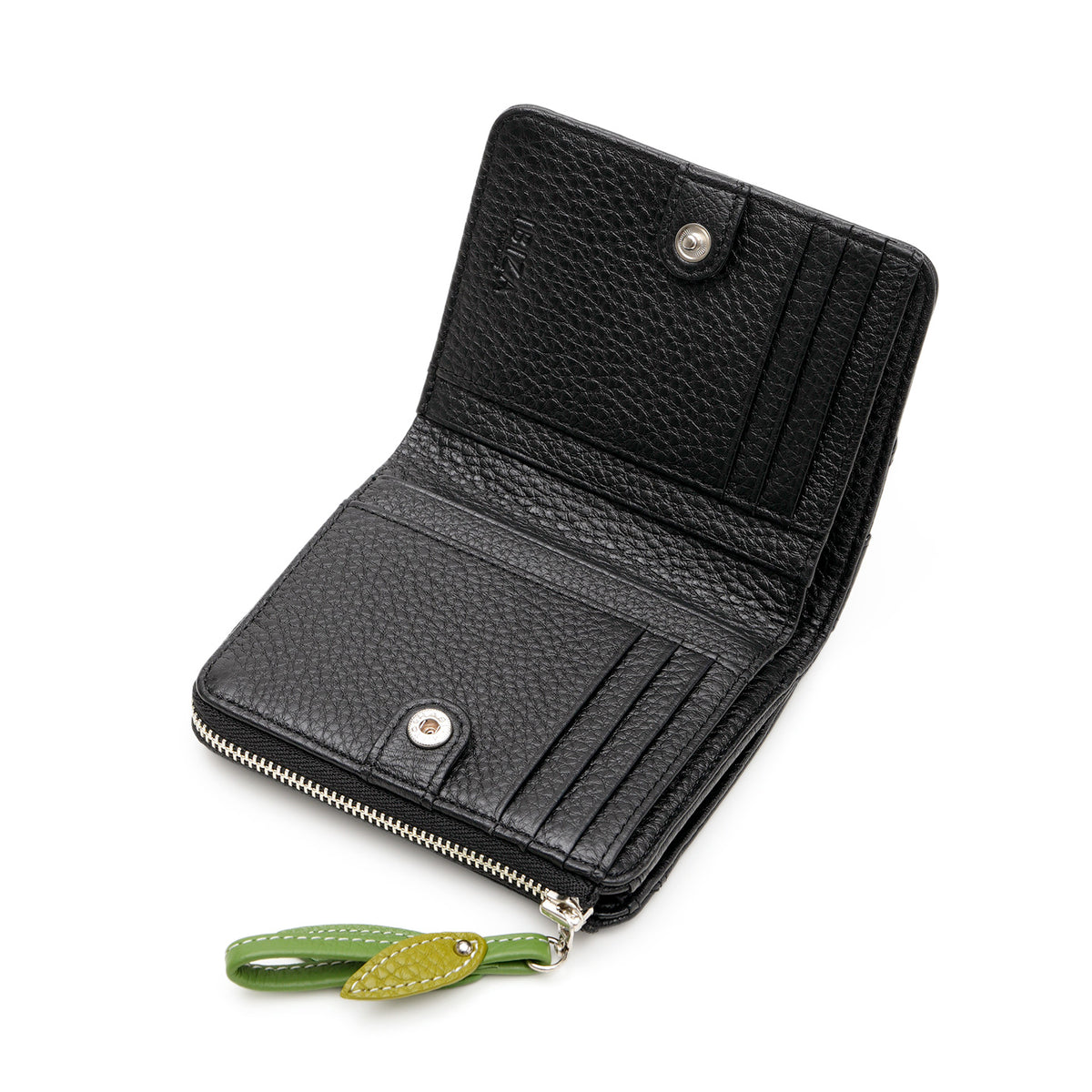 アニマーダ　牛革　二つ折り財布(パンダ)