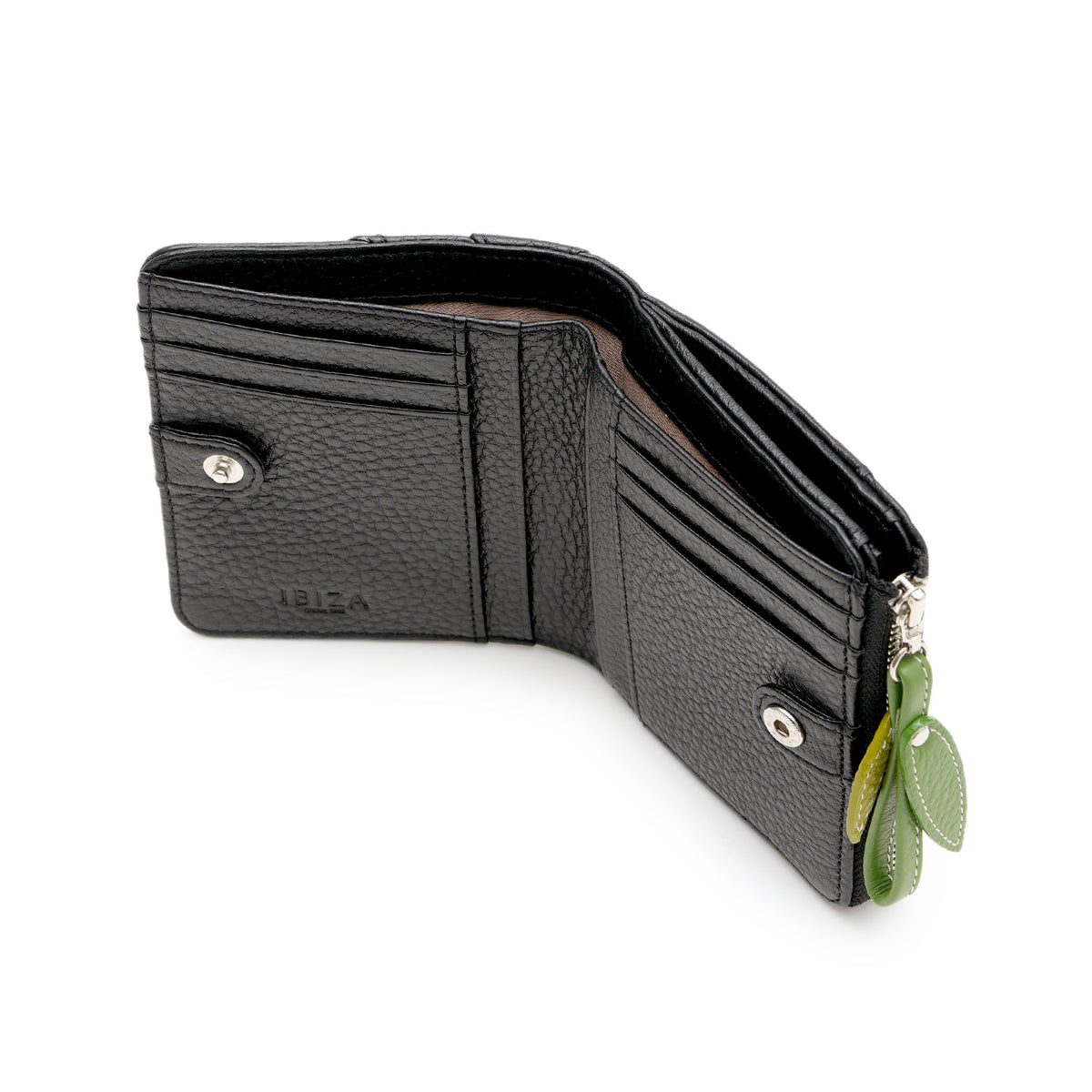 アニマーダ　牛革　二つ折り財布(パンダ)