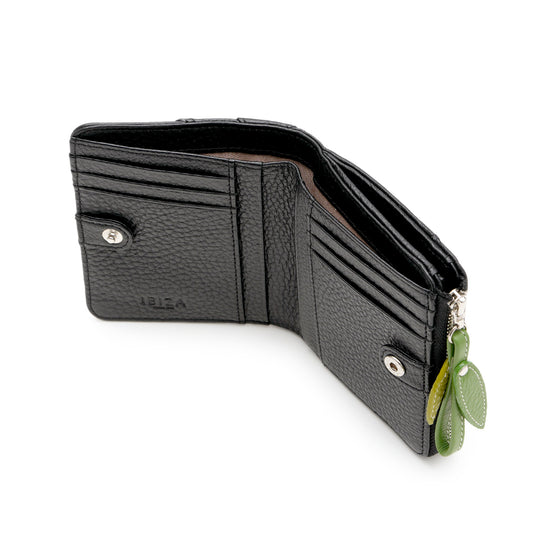 アニマーダ　牛革　二つ折り財布(パンダ)