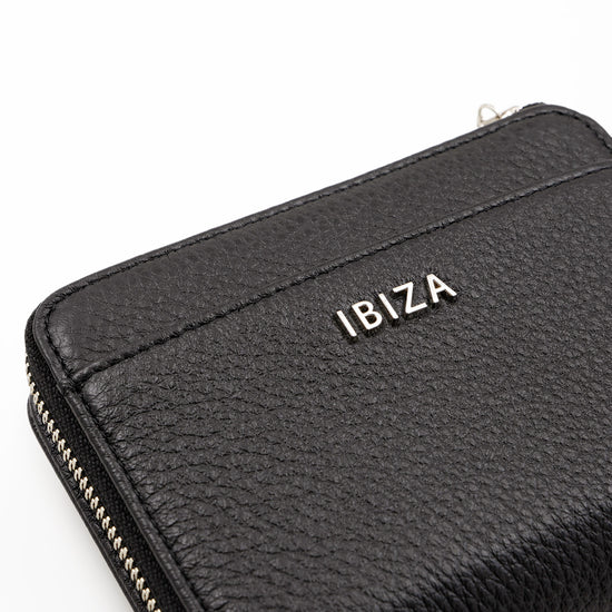 アニマーダ　牛革　二つ折り財布(パンダ)