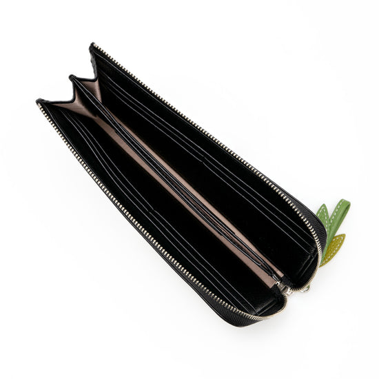 【直営・一部店舗限定】アニマーダ　牛革　L字ファスナー長財布(パンダ)