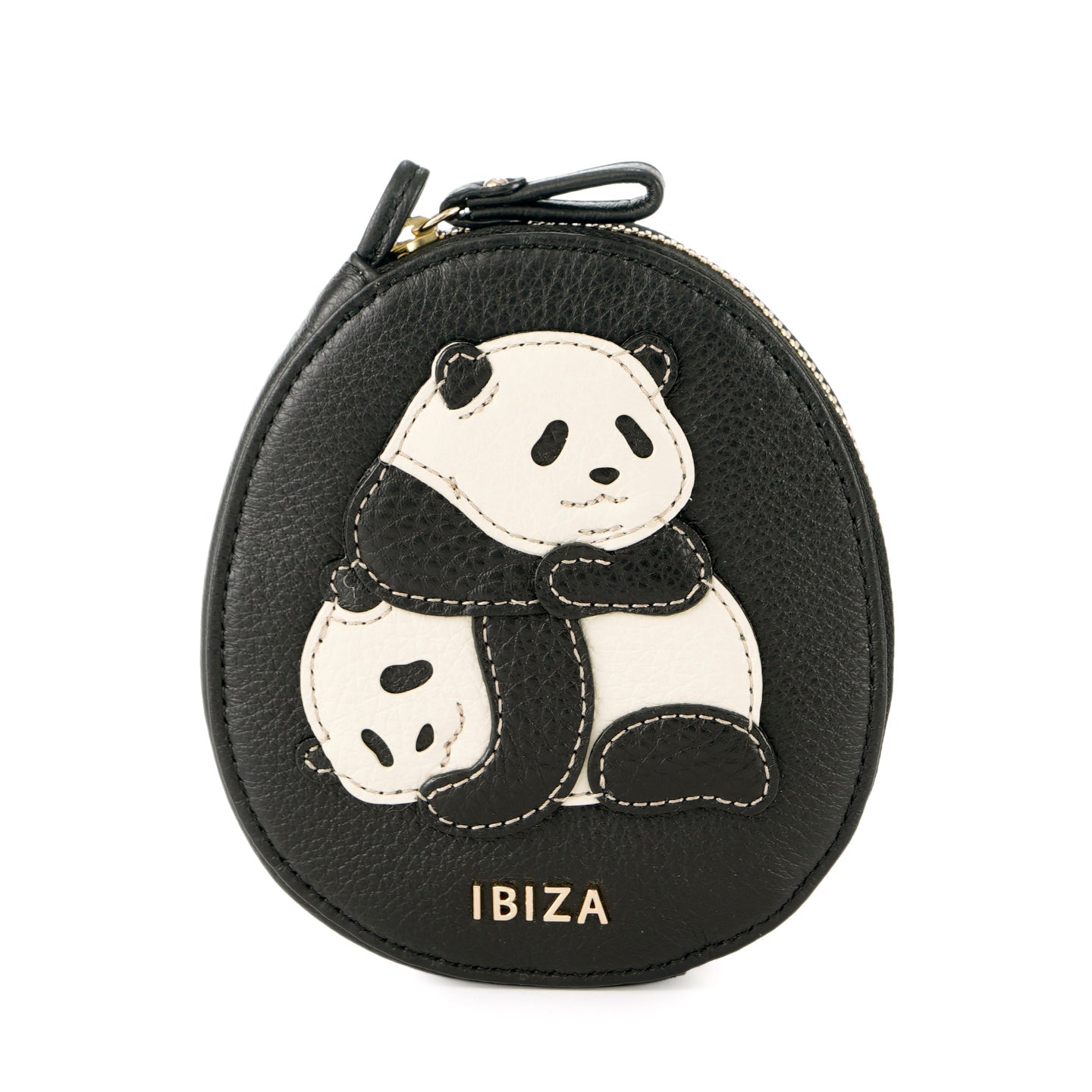 アニマーダ　牛革　マルチケース(パンダ)