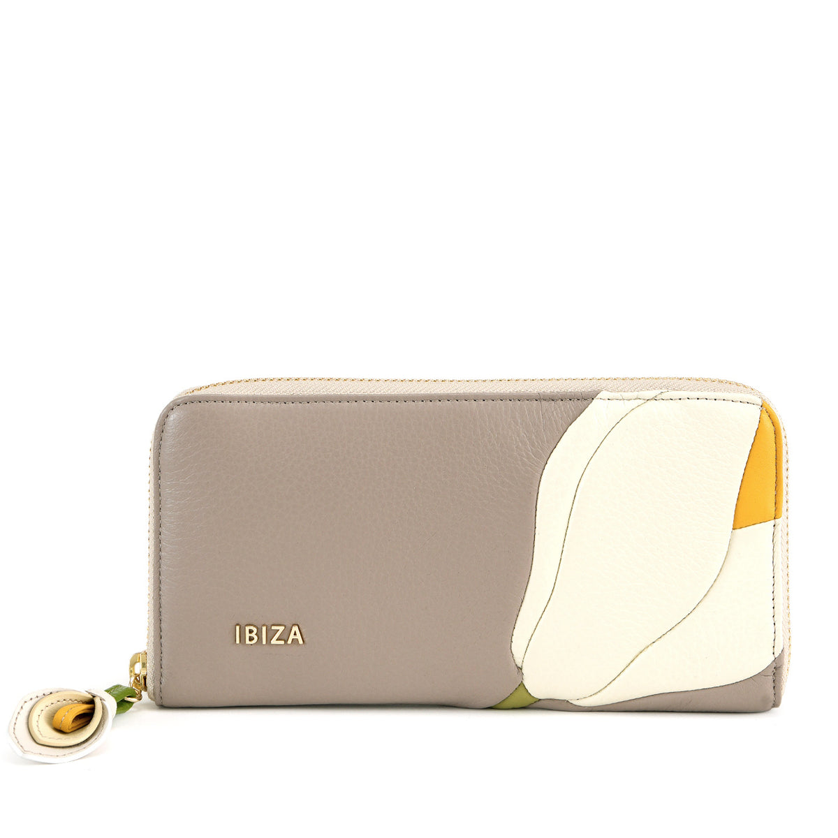 プレーサ　牛革　ラウンドファスナー長財布