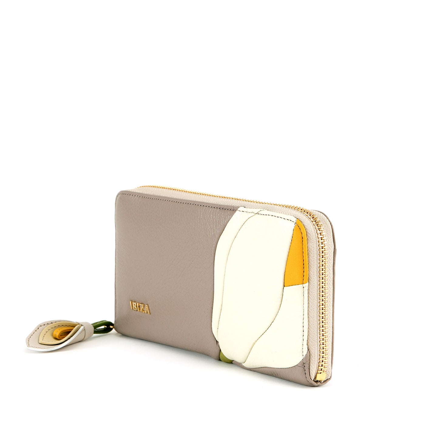 プレーサ　牛革　ラウンドファスナー長財布