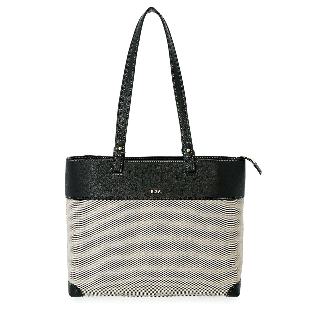 美品⭐︎IBIZA トートバッグ ナイロン✖️レザー ワンちゃん