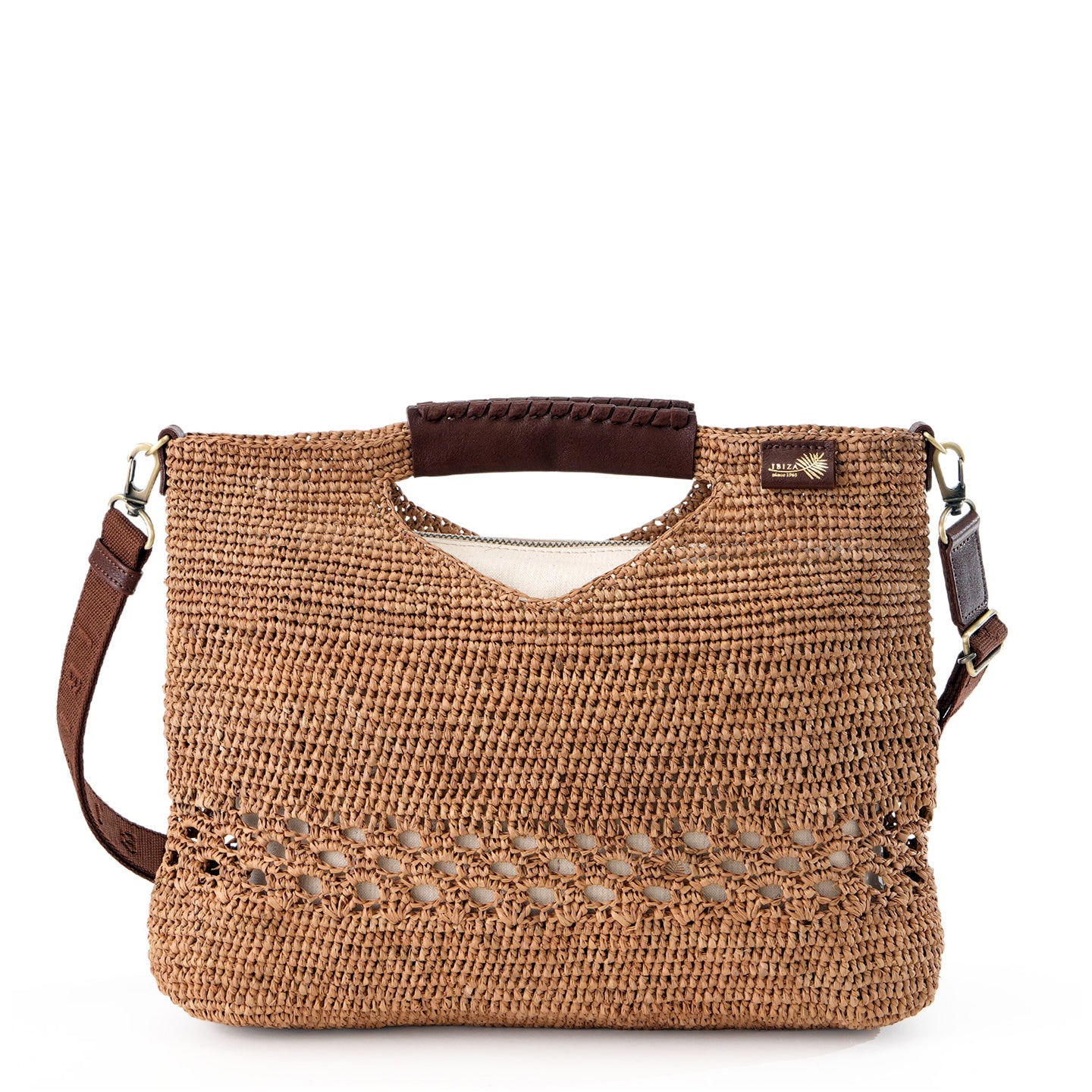 ラフィア　2WAYバッグ