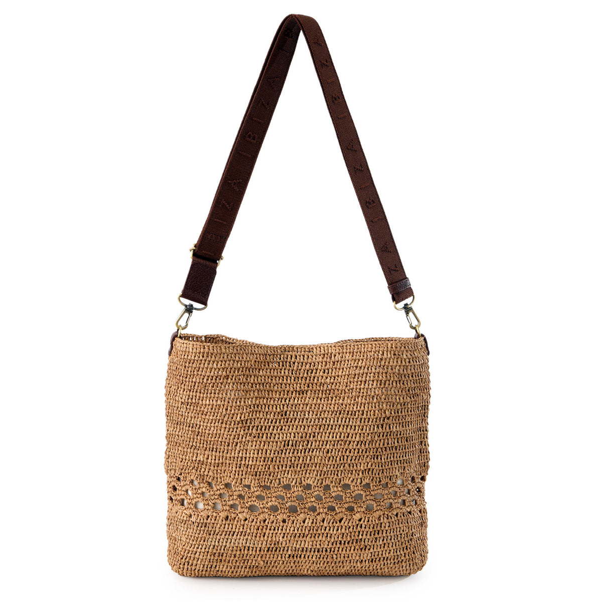 ラフィア　ショルダーバッグ