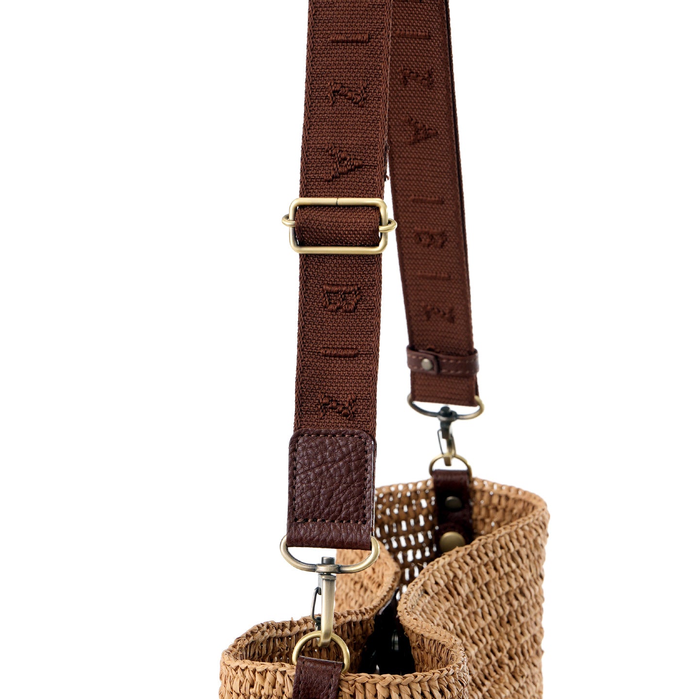 ラフィア　ショルダーバッグ