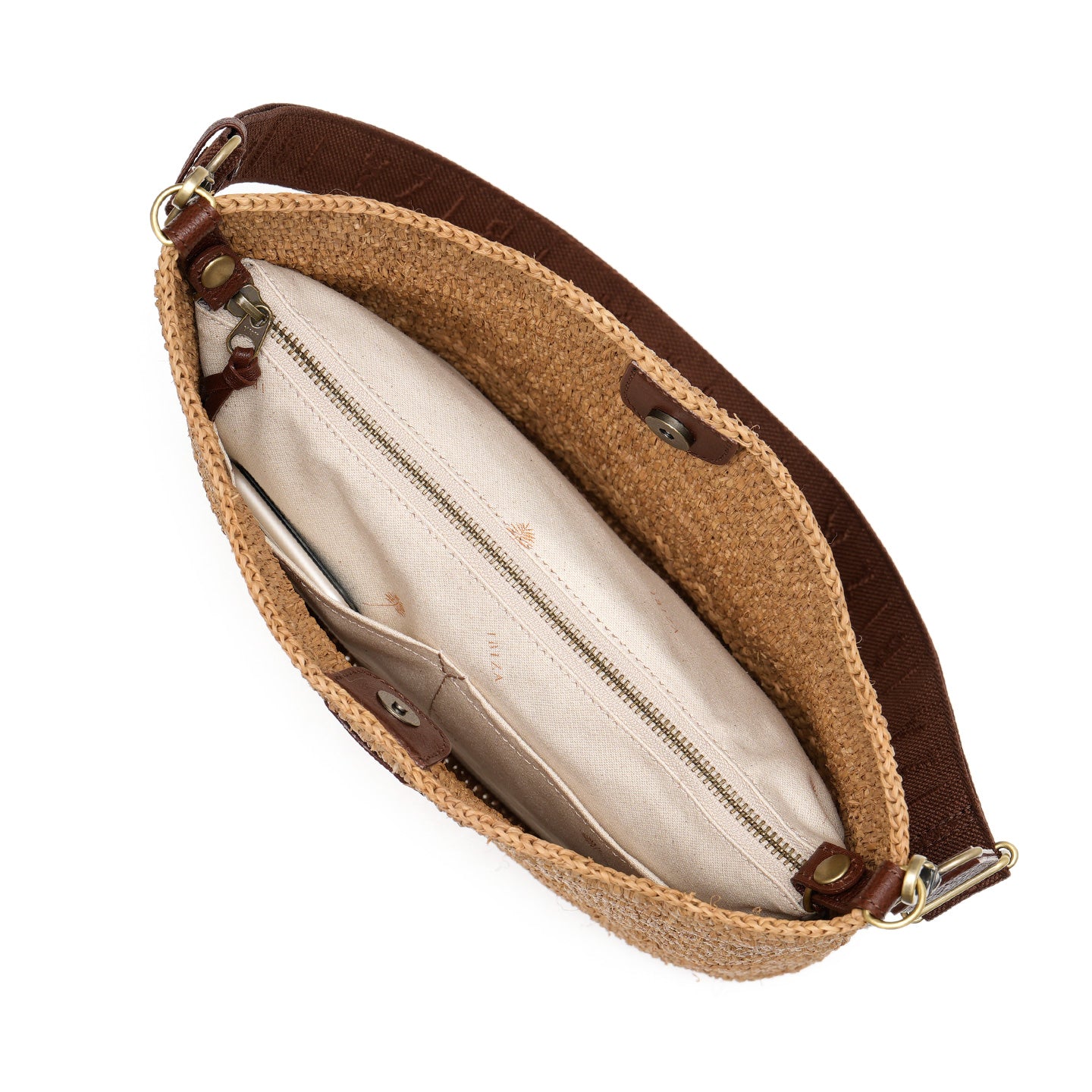 ラフィア　ショルダーバッグ