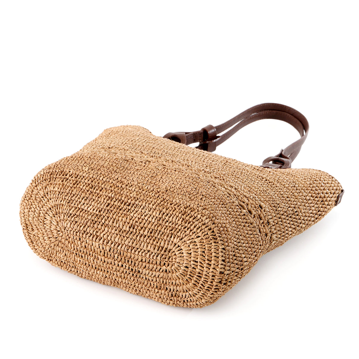 ラフィア　セミショルダーバッグ