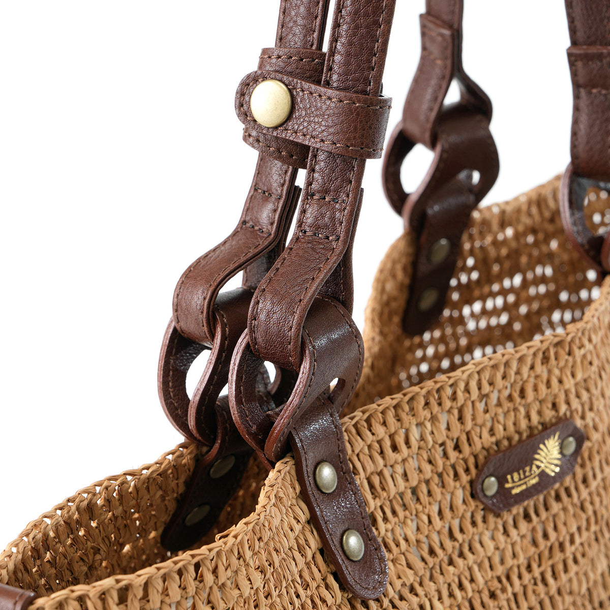 ラフィア　セミショルダーバッグ