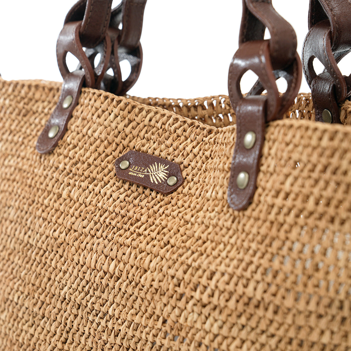 ラフィア　セミショルダーバッグ