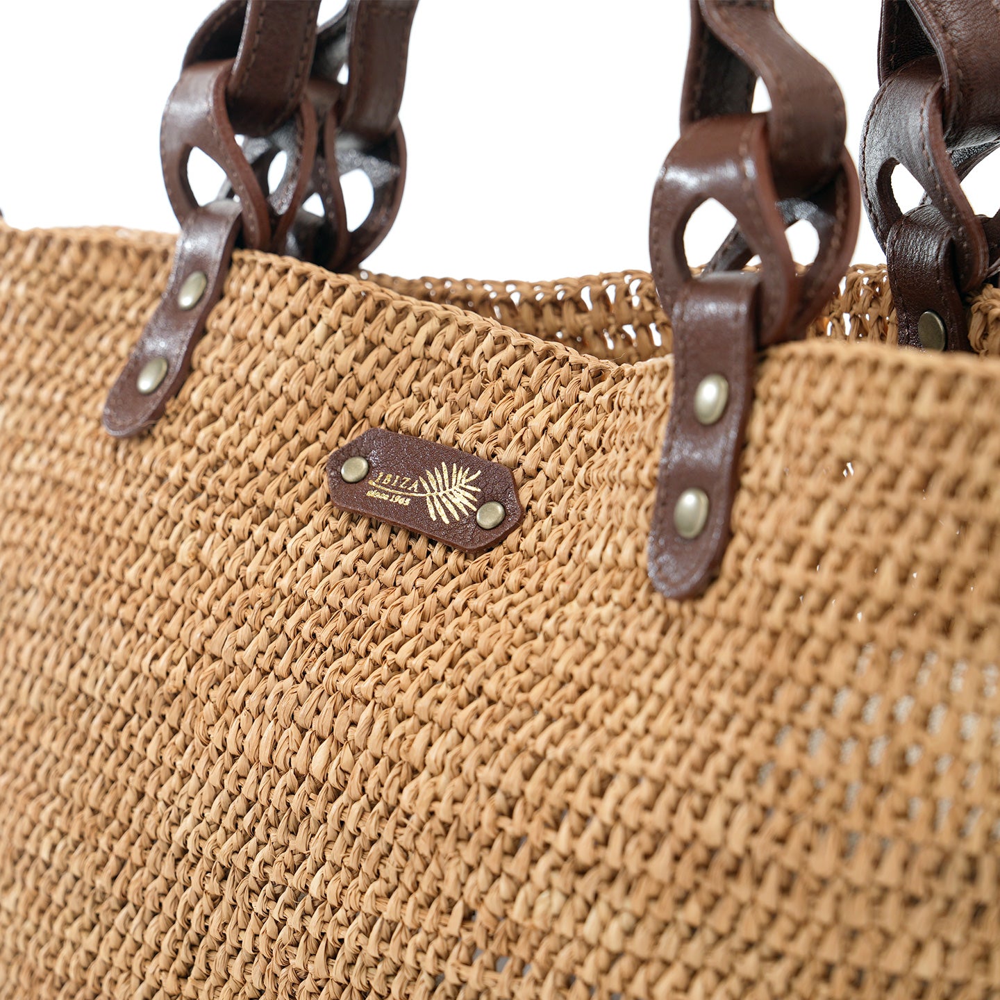 ラフィア　セミショルダーバッグ