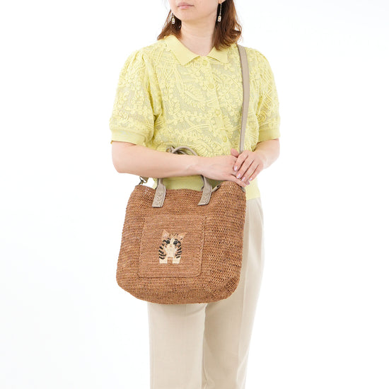 MARC JACOBS ラフィア ショルダーバッグ 19×11.5 美品 ラフィア 2WAYバッグ（L）【一部店舗限定】 – イビサ オンラインショップ