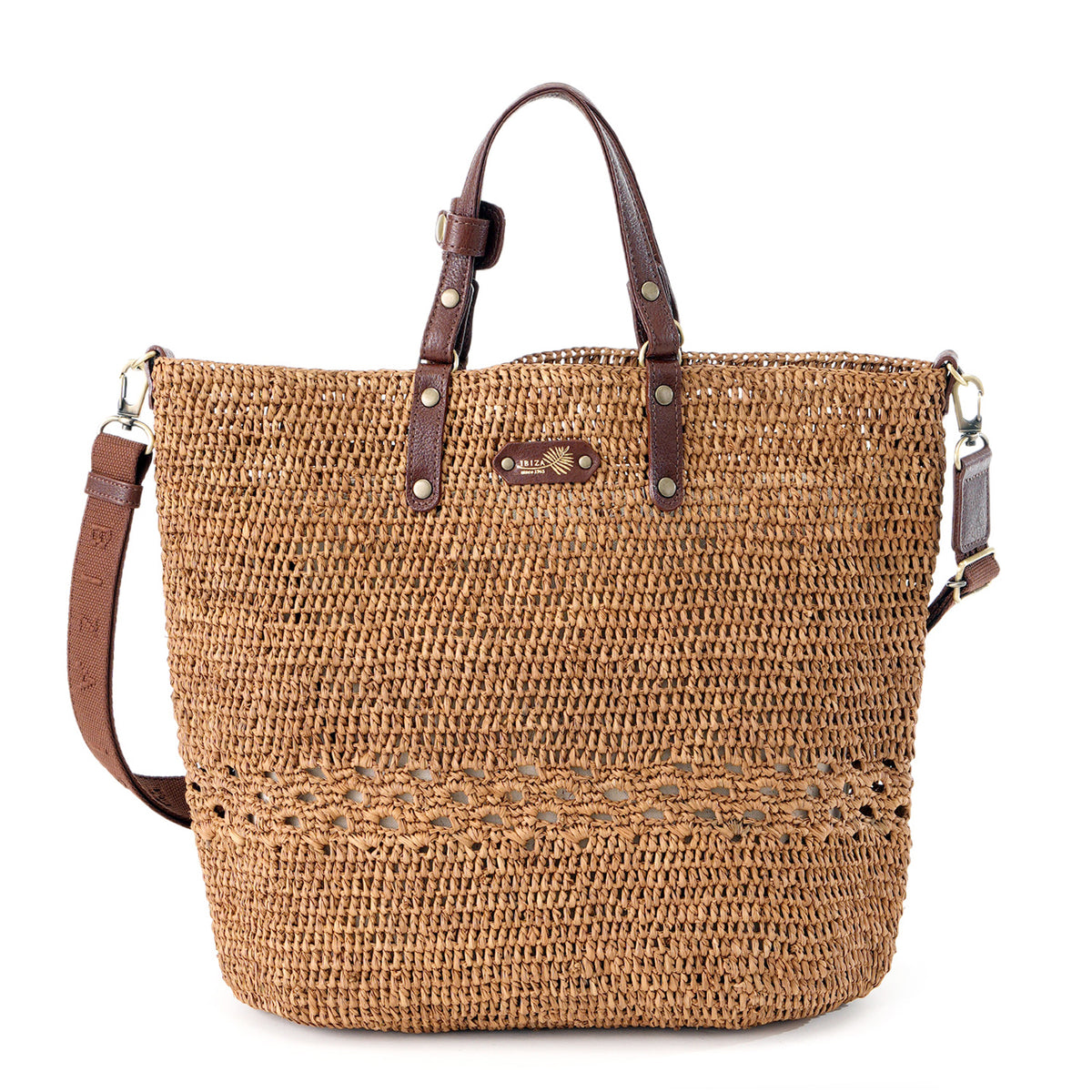 ラフィア　2WAYバッグ