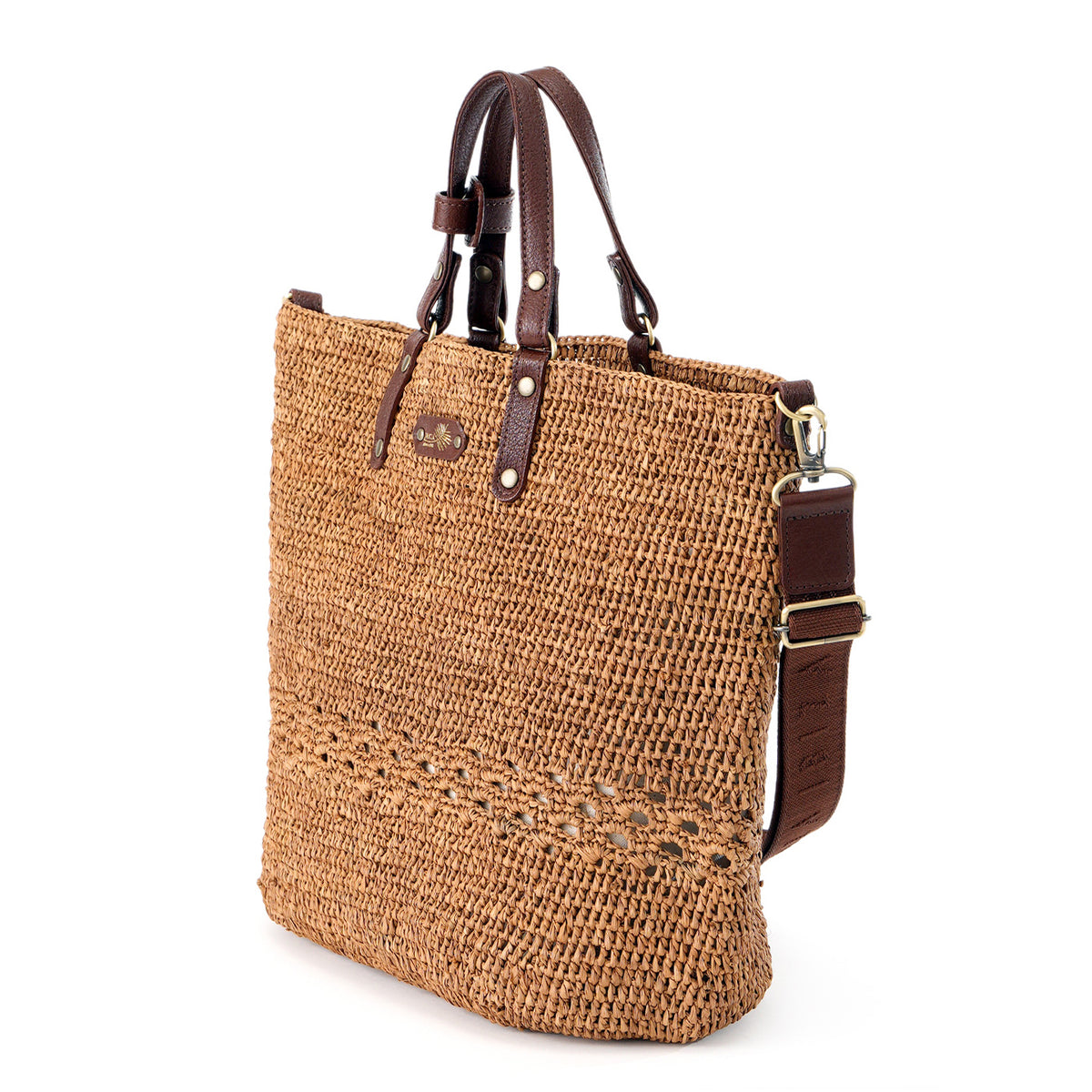 ラフィア　2WAYバッグ