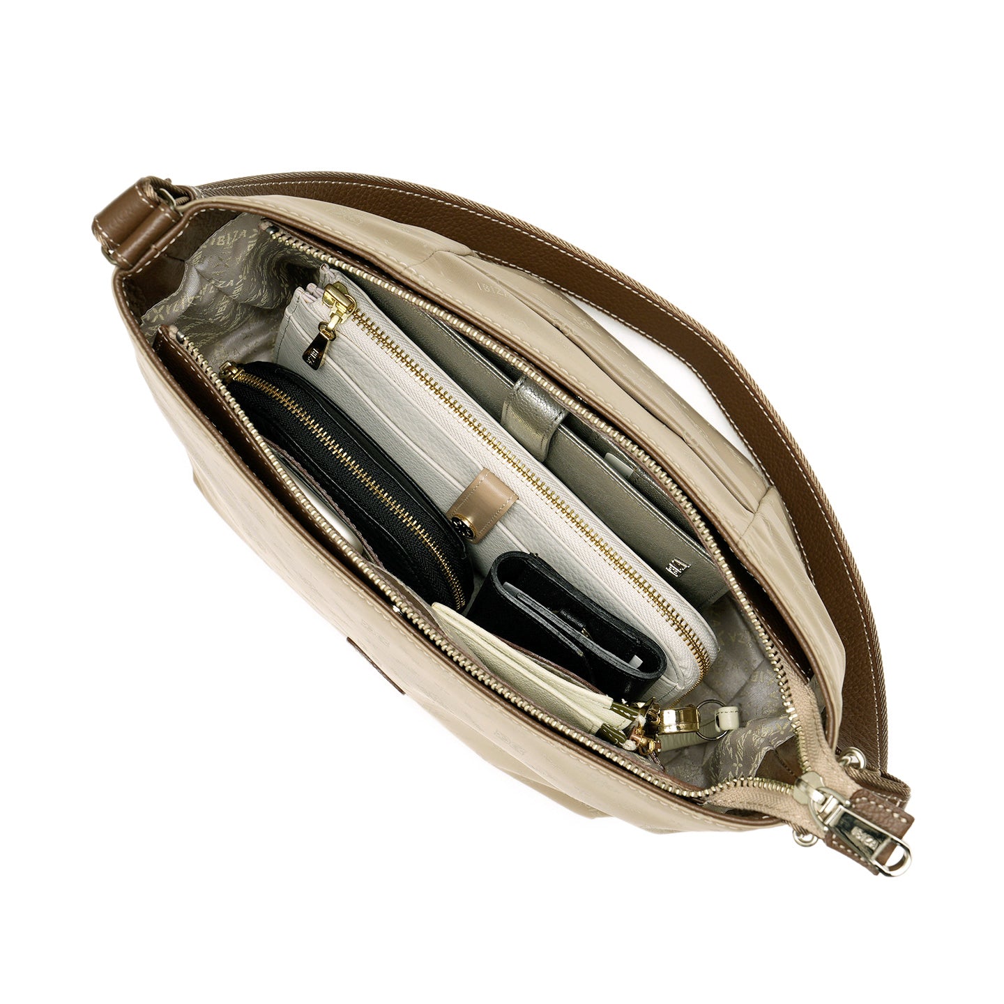 モノグラムナイロン　ショルダーバッグ