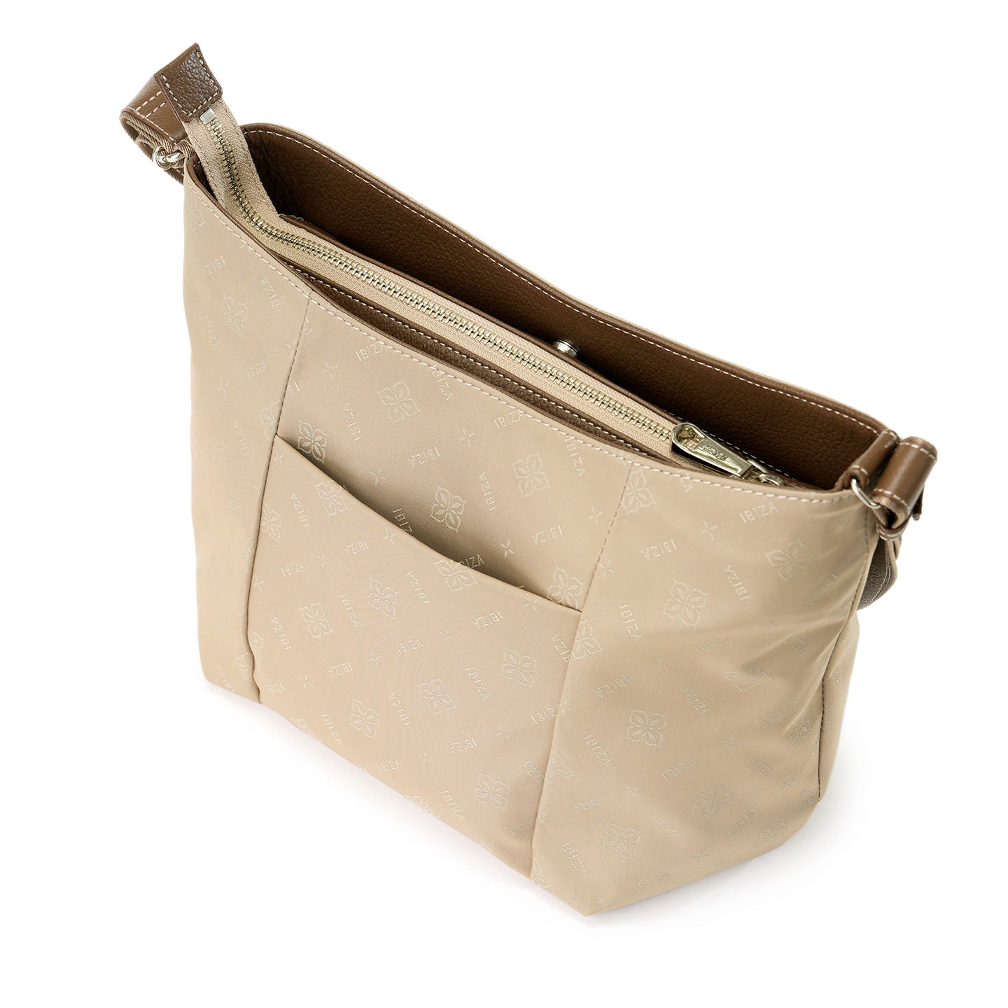 モノグラムナイロン　ショルダーバッグ