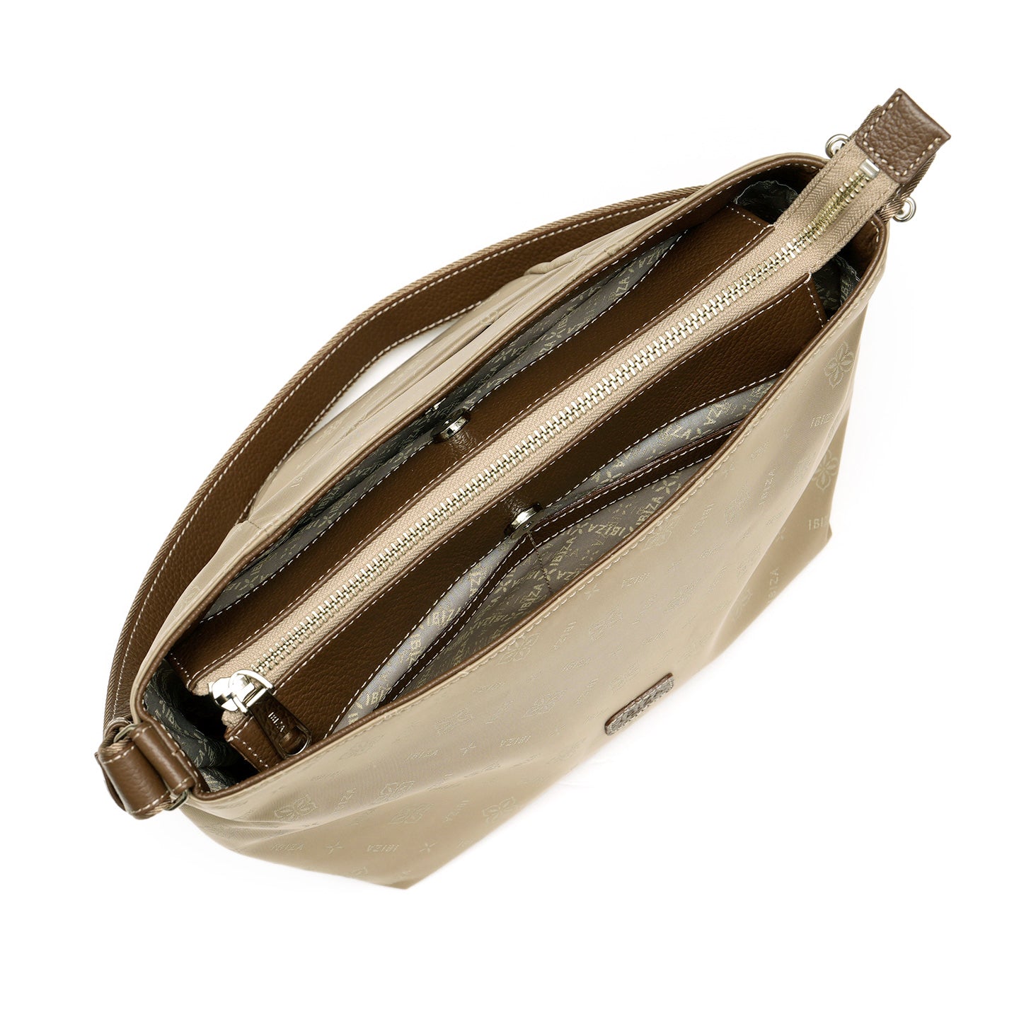 モノグラムナイロン　ショルダーバッグ