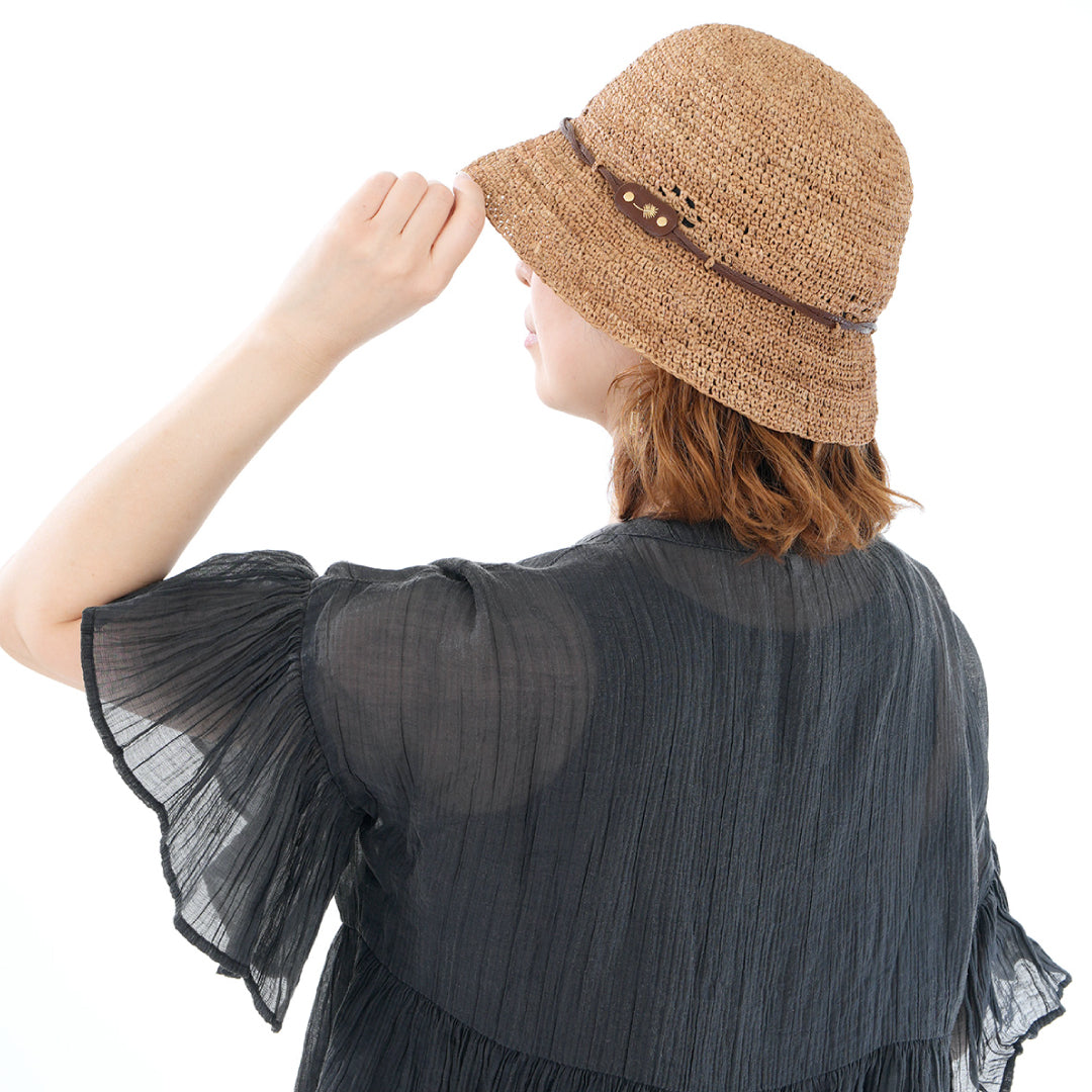 ラフィア　ハット