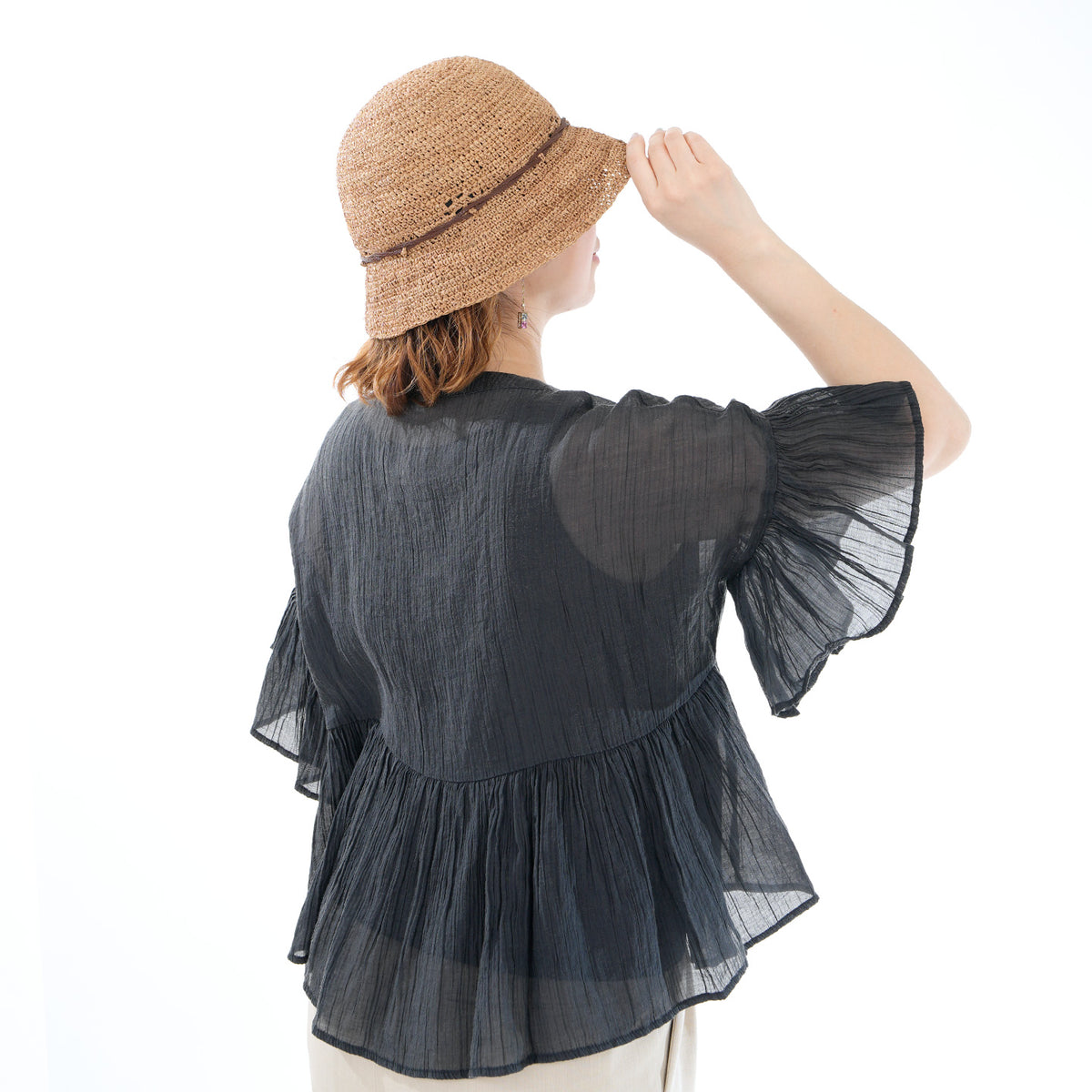 ラフィア　ハット