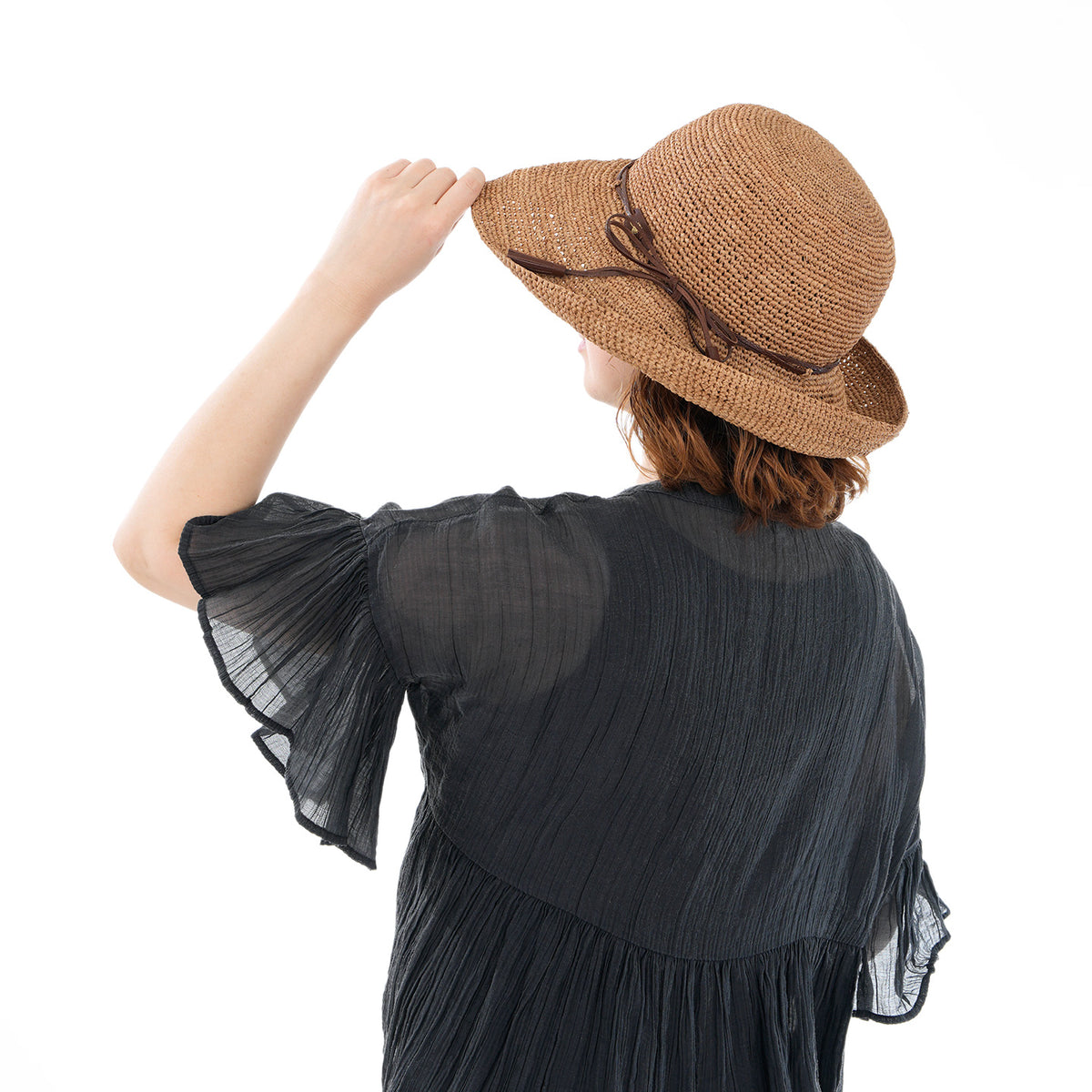 ラフィア　ハット