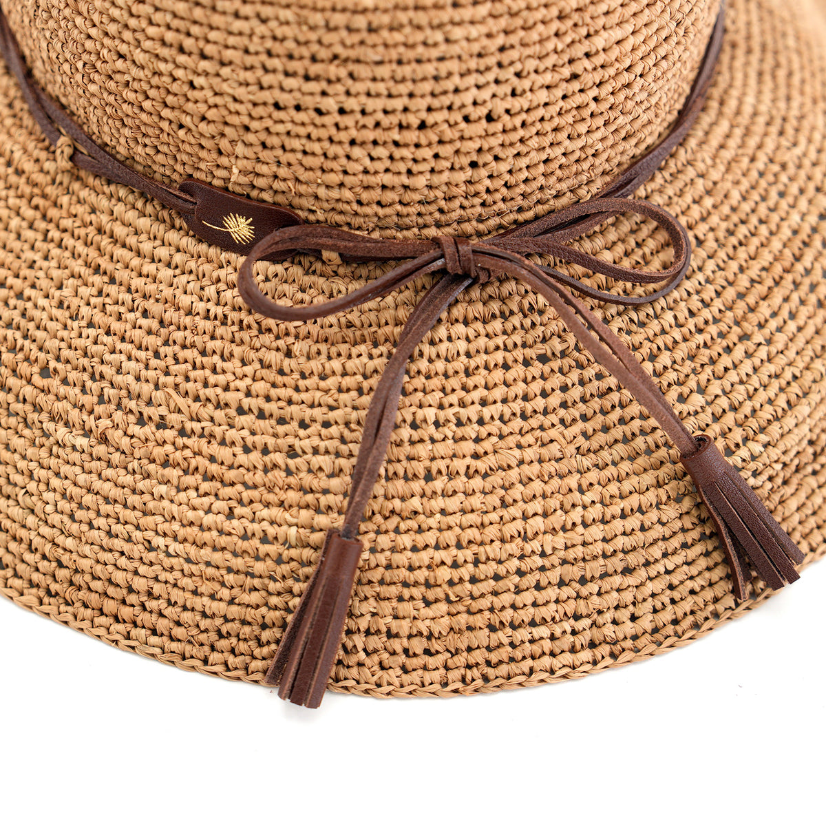 ラフィア　ハット