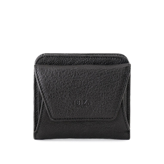 やぎ革　BOXコインケース付折り財布