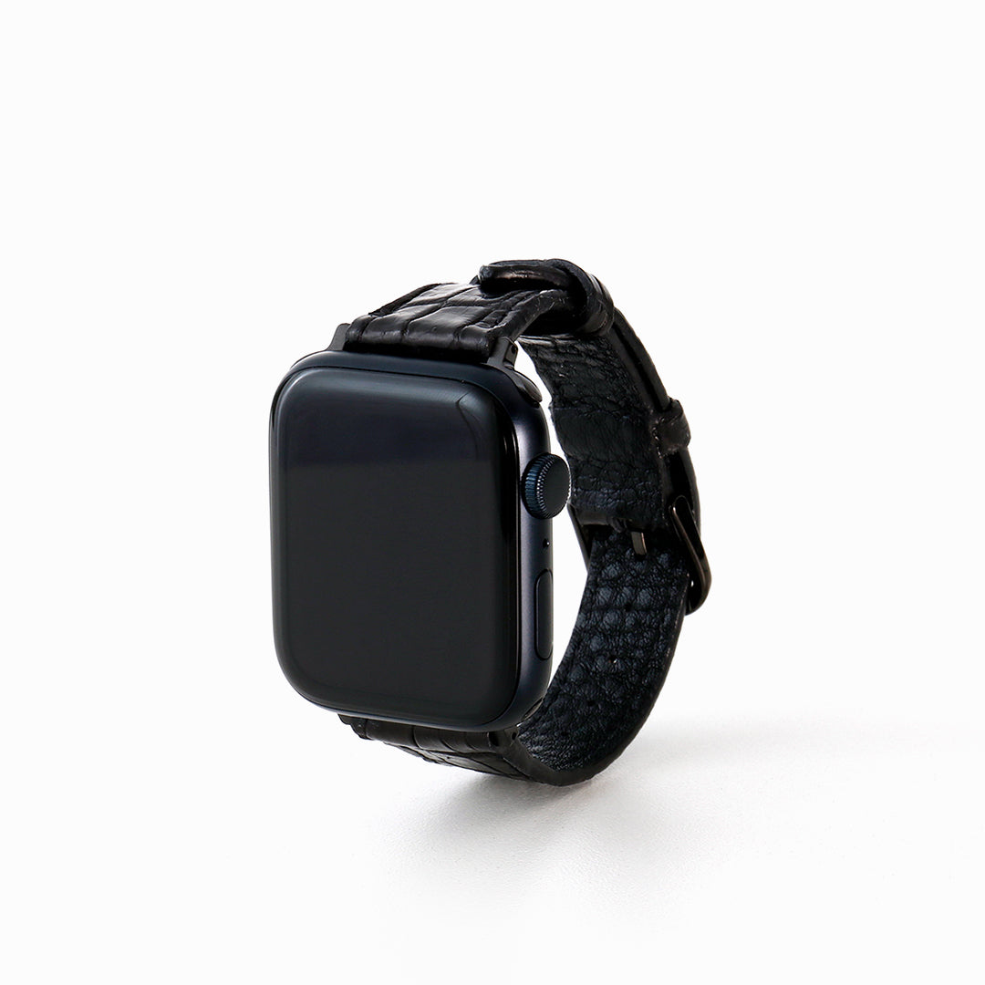 Apple Watch クロコダイルレザーバンド L