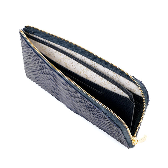 ヘビ革 L字ファスナー長財布 – イビサ オンラインショップ